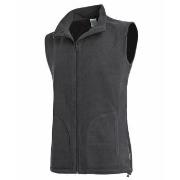 Stedman Active Fleece Vest For Men Grå polyester Small Herre