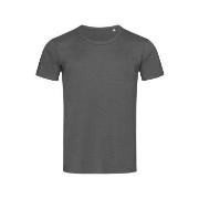 Stedman Ben (Crew Neck) For Men Mørkgrå  ringspunnet bomull Large Herr...