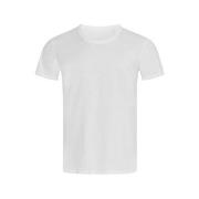 Stedman Ben (Crew Neck) For Men Hvit ringspunnet bomull Medium Herre