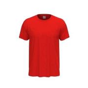 Stedman Classic Men T-shirt Rød bomull Large Herre