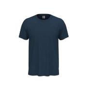 Stedman Classic Men T-shirt Marine bomull Large Herre