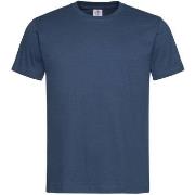 Stedman Classic T Organic Unisex Crew Neck Marine økologisk bomull Med...