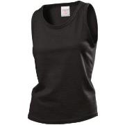 Stedman Classic Tank Top Women Svart bomull Medium Dame