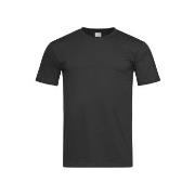 Stedman Classic-T Fitted For Men Svart bomull XX-Large Herre