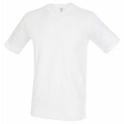 Stedman Classic-T Fitted For Men Hvit bomull Large Herre