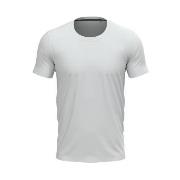 Stedman Clive Crew Neck Hvit ringspunnet bomull X-Large Herre