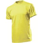 Stedman Comfort Men T-shirt Gul bomull Large Herre