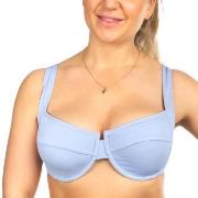 Sunseeker Rustic Sweetheart Underwire Bikini Bra Lysblå polyamid D 36 ...