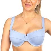 Sunseeker Rustic Sweetheart Underwire Bikini Bra Lysblå polyamid D 38 ...