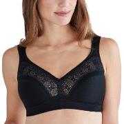 Swegmark BH Cotton Star Soft Bra Svart bomull C 80 Dame