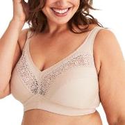 Swegmark BH Cotton Star Soft Bra Beige bomull D 75 Dame