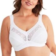 Swegmark BH Cotton Star Soft Bra Hvit bomull C 75 Dame