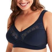 Swegmark BH Cotton Star Soft Bra Marine bomull B 90 Dame