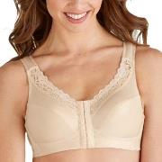 Swegmark BH Maj Front Closure Soft Bra Beige B 75 Dame