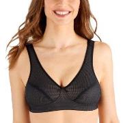 Swegmark BH Net Organic Cotton Soft Bra Svart B 85 Dame