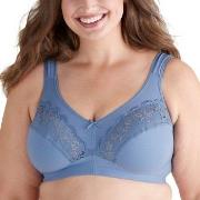 Swegmark BH Treasure Soft Bra Blå bomull B 90 Dame