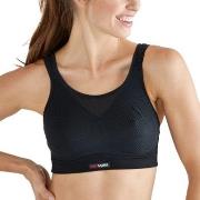 Swemark Magic High Support Sport Bra BH Svart D 85 Dame