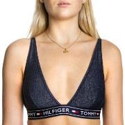 Tommy Hilfiger BH Authentic Holiday Triangle Bra Mørkblå Medium Dame