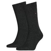 Tommy Hilfiger Strømper 2P Men Classic Sock Mørkgrå  Str 43/46 Herre