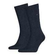 Tommy Hilfiger Strømper 2P Men Classic Sock Jeansblå Str 47/48 Herre