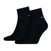 Tommy Hilfiger Strømper 2P Men Quarter Sock Marine Str 39/42 Herre