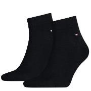 Tommy Hilfiger Strømper 2P Men Quarter Sock Marine Str 43/46 Herre