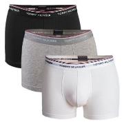 Tommy Hilfiger 3P Stretch Trunk Premium Essentials Svart/Grå bomull Sm...