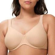 Triumph BH Modern Soft Cotton Underwire Bra Beige E 75 Dame