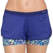 Triumph Triaction The Fit-ster Short 01 Blå Mønster Small Dame