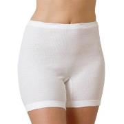 Trofe Briefs Long Leg Truser Hvit bomull 48 Dame