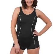 Trofe Swimsuit Sailor Look Svart polyester 40 Dame