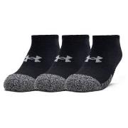 Under Armour Strømper 3P HeatGear No Show Sock Svart Str 36/41