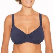 Wiki Basic Full Cup Bikini Top Mørkblå B 90 Dame