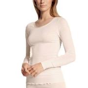 Calida True Confidence Shirt Long Sleeve Benhvit X-Small Dame