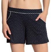 Calida Favourites Dreams Shorts Mørkblå bomull Large Dame