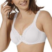 Triumph BH Modern Lace Cotton Underwire Bra Hvit F 90 Dame