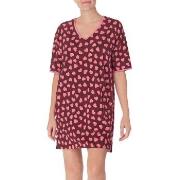 DKNY Wishlist Worthy Sleepshirt Rød Mønster polyester Small Dame