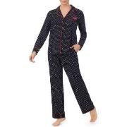 DKNY Season of Giving Pyjamas Svart/Hvit Small Dame