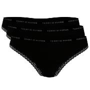 Tommy Hilfiger Truser 3P Lace Brief Svart X-Small Dame