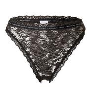 Calvin Klein Truser CK One Lace Brazilian High Waist Svart nylon Small...