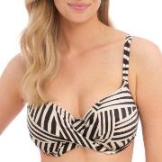 Fantasie La Chiva Underwire Full Cup Bikini Top Svart/Hvit E 85 Dame