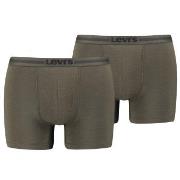 Levis 2P Tencel Boxer Brief Khaki lyocell Large Herre