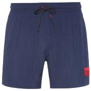 HUGO Badebukser Dominica Recycled Swim Shorts Mørkblå polyester Small ...