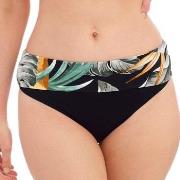 Fantasie Bamboo Grove Fold Bikini Brief Svart mønstret Small Dame