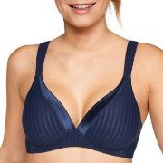 NATURANA BH Everyday Wednesday Striped Soft Bra Marine B 75 Dame