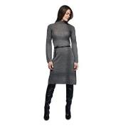 Pierre Robert X Jenny Skavlan Wool A-Line Dress Mørkgrå  Small Dame