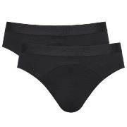 Sloggi 2P Men Ever Soft Brief Svart modal Large Herre