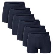 Bread and Boxers Boxer Briefs 6P Marine økologisk bomull Large Herre