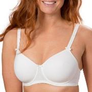 Trofe Sanna Underwire Stripe Bra BH Hvit F 80 Dame