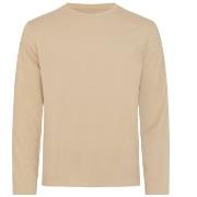 Resteröds Bamboo Long Sleeve Shirt Beige X-Large Herre